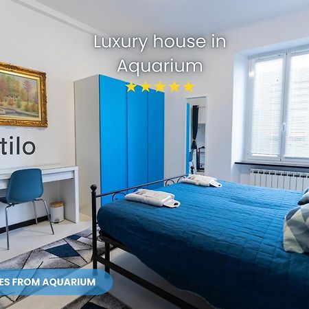 Acquario 1' "Family House" Free Wifi & Netflix By Tilo Apartment'S Genova Esterno foto